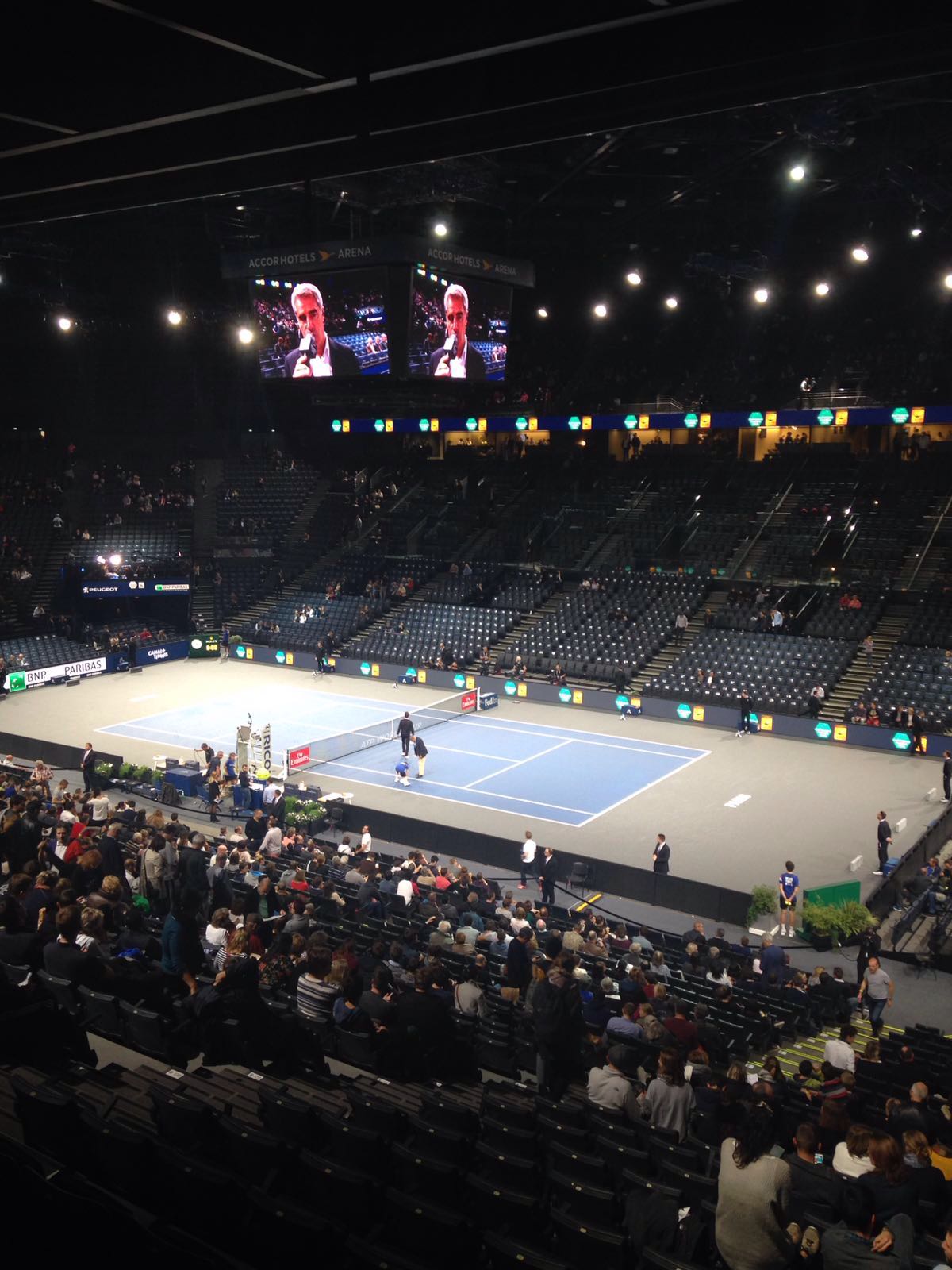 Esprit underground pour Bercy et son BNP Paribas Masters, dernier Masters 1000 de l'année tennistique