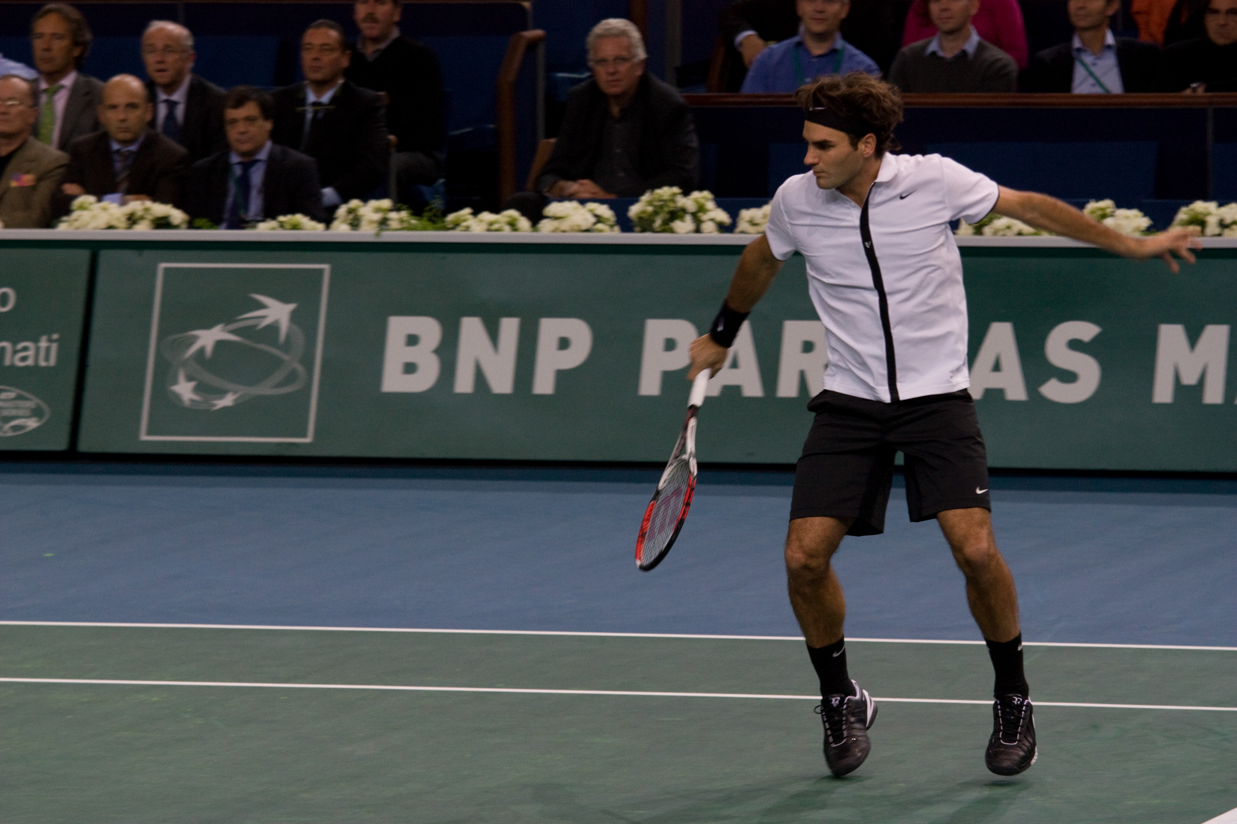 Federer à Paris Bercy en 2008