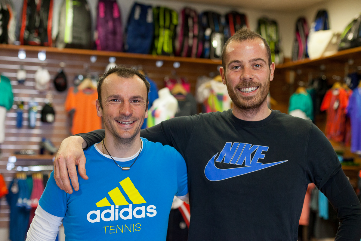 L'équipe de Dream Tennis, magasin spécialisé à Grenoble