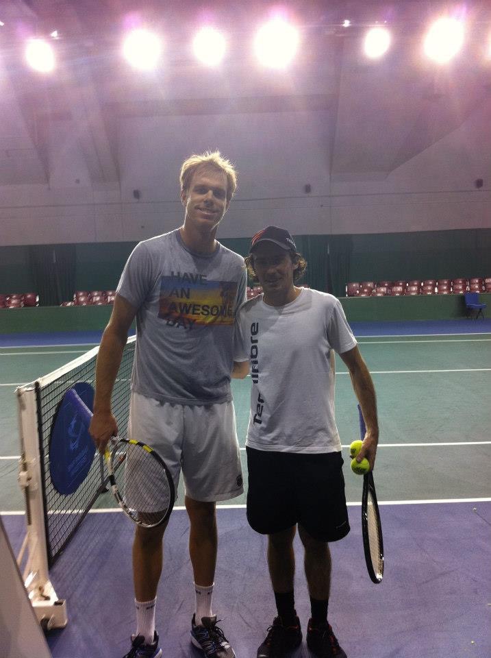 uploads/images/Articles/Mathieu de Francesco de Horizon Sport avec Sam Querrey, à Bercy